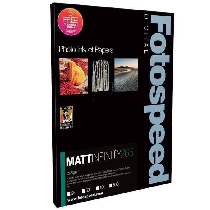 Fotospeed Matt Infinity 265 g/m² - A3+, 25 sheets