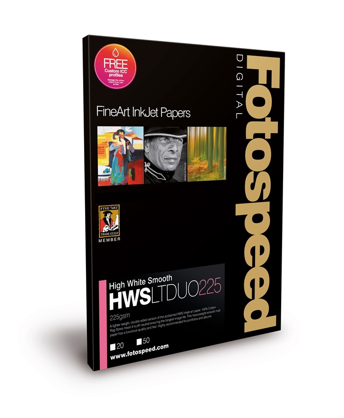 Fotospeed High White Smooth LITE DUO 225 g/m² - A4, 25 sheets