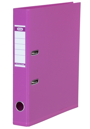 Elba Strong-Line Lever Arch File A4 50mm Pink