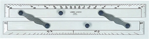 Linex parallel ruler A1615M 38cm transparent