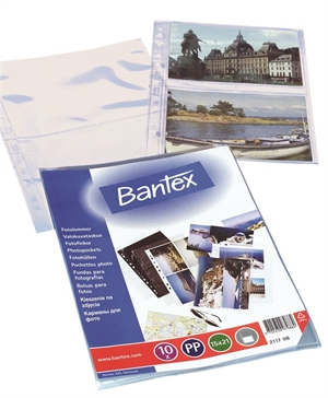 Bantex Photo Pocket 15x21 Clear