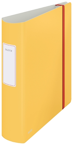 Leitz File Binder Cosy Active PP A4 80mm yellow