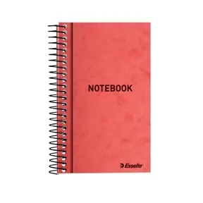 Esselte Spiral notepad 127x76mm lined 50 sheets