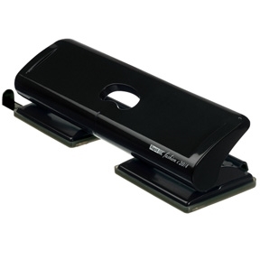 Rapid Hole Punch FC20 4-hole for 20 sheets black