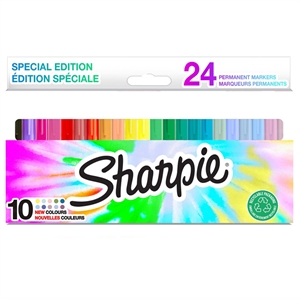Sharpie Marker Fine 1.0mm assorted blister set (24)