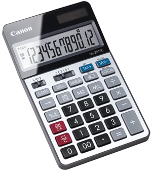 Canon HS-20TSC desktop calculator.