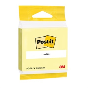 3M Post-it Canary Yellow 76 x 76 mm, 100 sheets