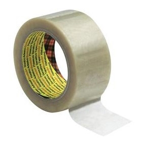 3M Packaging Tape PVC 25mmx66m clear