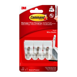 3M Command small wire hooks 17067