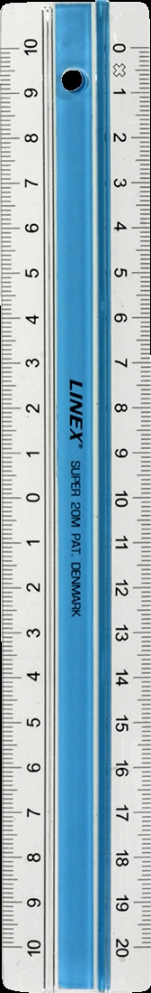 Linex superlineal 20cm S20MM blue