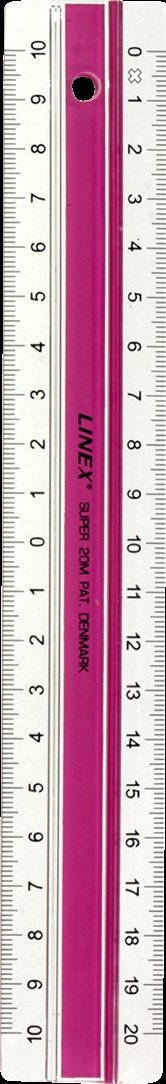 Linex Superlinear 20cm S20MM pink.
