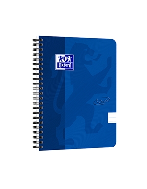 Oxford Touch notebook A5 lined 70 sheets 90g blue