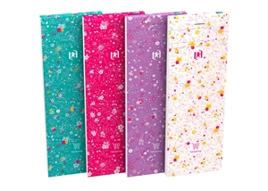 Oxford Floral shopping notepad 80 sheets 90g assorted.