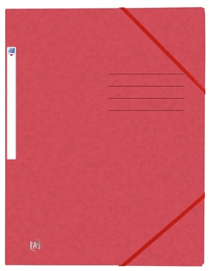 Oxford File+ Collector Folder A4, Dark Red