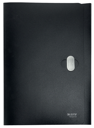 Leitz 3-fold folder recycle PP A4 black