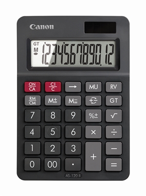 Canon AS-120II DBL is a desktop calculator.