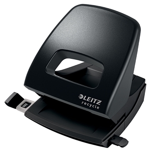 Leitz Hole Puncher Recycle 2-hole up to 30 sheets black