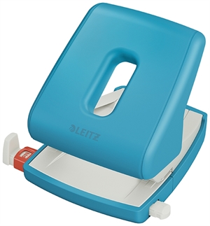 Leitz Hole Punch Cosy 2-hole up to 30 sheets, blue.
