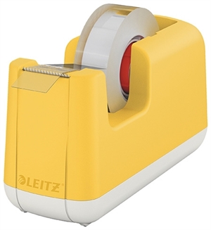 Leitz Tape Dispenser including tape Cosy yellow
