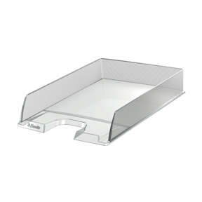 Esselte Letter Tray Europost stackable PS clear