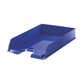Esselte Letter Tray Europost stackable PS blue