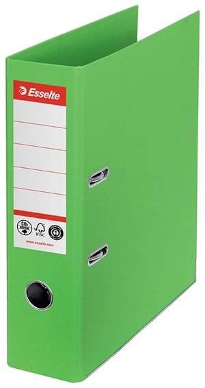 Esselte Binder No1 POB CO²-comp A4 75mm green
