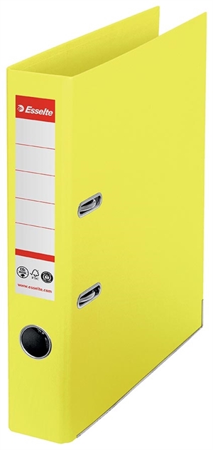 Esselte File Binder No1 POB CO²-comp A4 50mm yellow