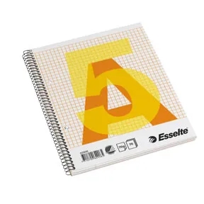 Esselte College Pad 2H A5 squared 70 sheets 70g
