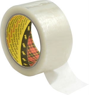 3M Packaging Tape 371 38mmx66m clear