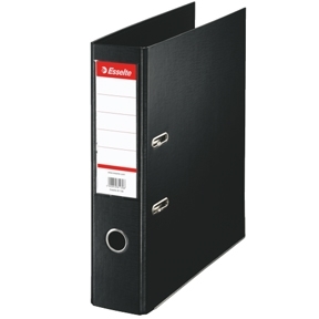 Esselte Lever Arch File Stand, PP A4 75mm, black.
