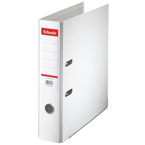 Esselte Lever Arch File Stand, PP A4 75mm white.