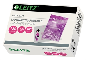 Leitz Glossy Laminating Pouch 125 microns 60x90 (100)
