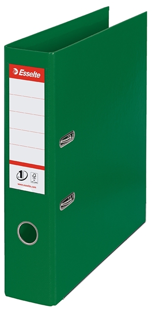 Esselte Lever Arch File No1 Power PP A4 75mm green