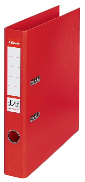 Esselte Lever Arch File No1 Power PP A4 50mm red