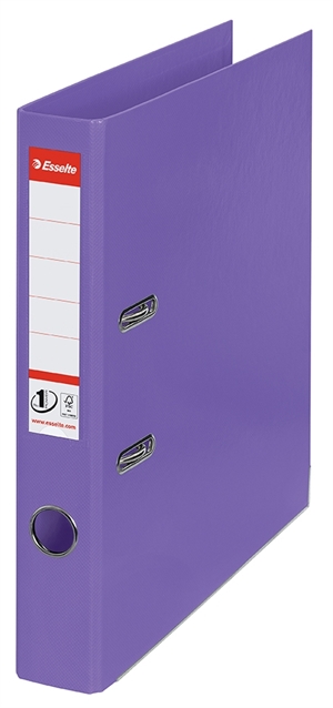 Esselte Lever Arch File No1 Power PP A4 50mm violet