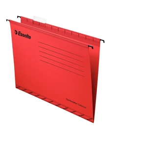 Esselte Reinforced Suspension File A4 Red (25)