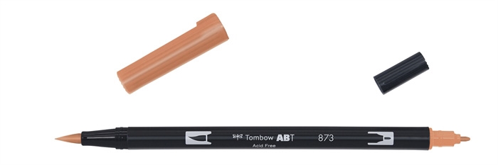 Tombow Marker ABT Dual Brush 873 coral