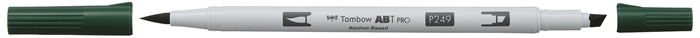 Tombow Marker alcohol ABT PRO Dual Brush 249 hunter green