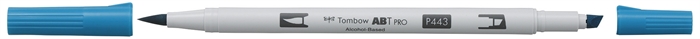 Tombow Marker alcohol ABT PRO Dual Brush 443 turquoise