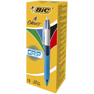 Bic Ballpoint Pen 4 colors Bic Grip