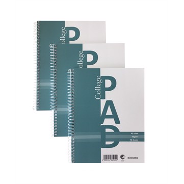 Büngers college pad A4 70g/70 sheets ruled (3)
