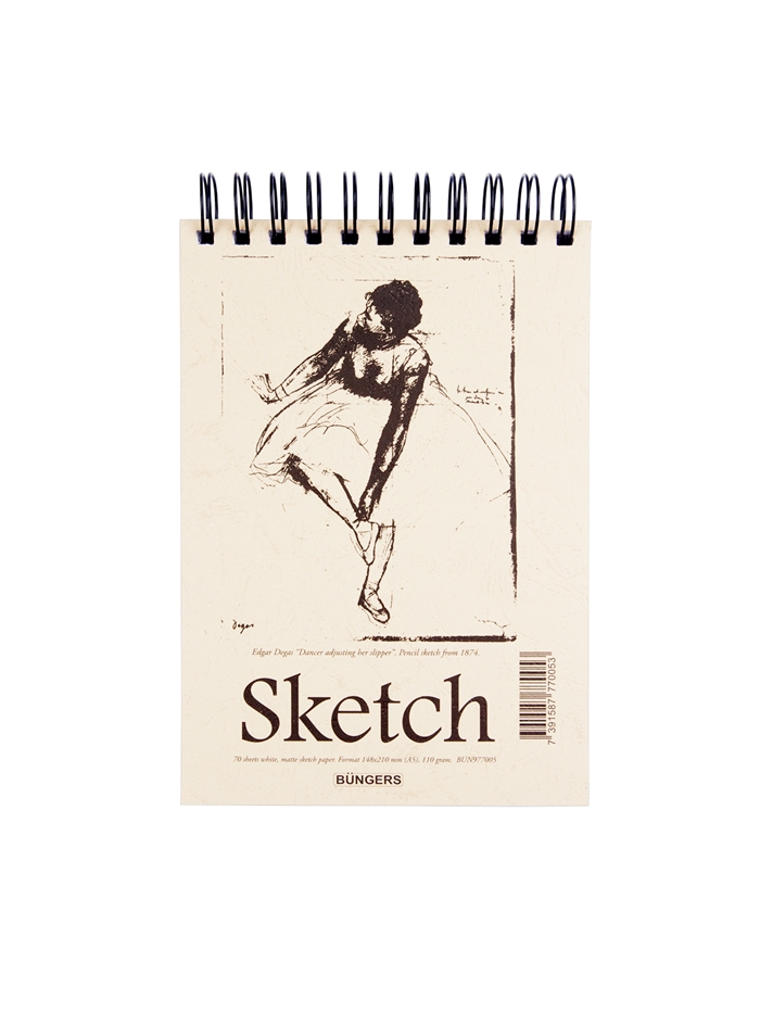 Bünger\'s Sketchpad A5 110g 70 sheets