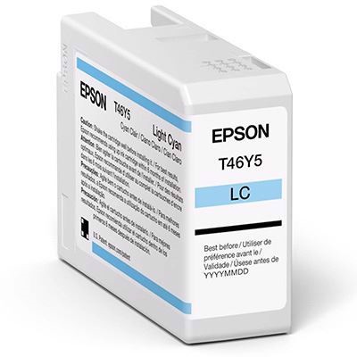 Epson Light Cyan 50 ml ink cartridge T47A5 - Epson SureColor P900