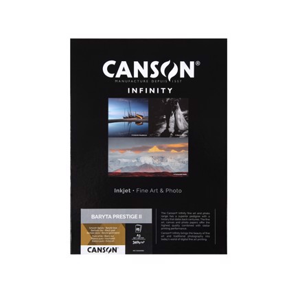 Canson Baryta Prestige II 340 g/m² - A3, 25 sheets