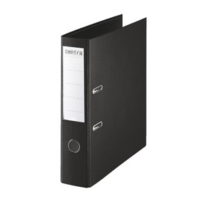 Esselte Lever Arch File with Metal Spine PP A4 75mm Black