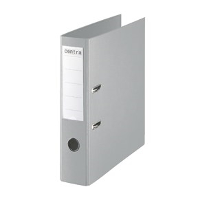 Esselte Lever Arch File with Metal Spine PP A4 75mm grey
