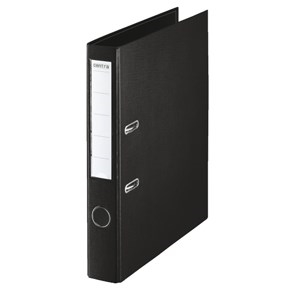 Esselte Lever Arch File with Metal Spine PP A4 50mm black