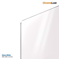 ChromaLuxe Photo Panel - 240 x 360 x 1,14 mm Gloss White Aluminium