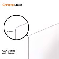 ChromaLuxe Photo Panel - 600 x 800 x 1,14 mm Gloss Clear Aluminium