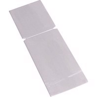 ChromaLuxe Mini Metal Easel for Aluminium Photo Panels - 88,9 x 38,1 x 1,02 mm Clear Aluminium